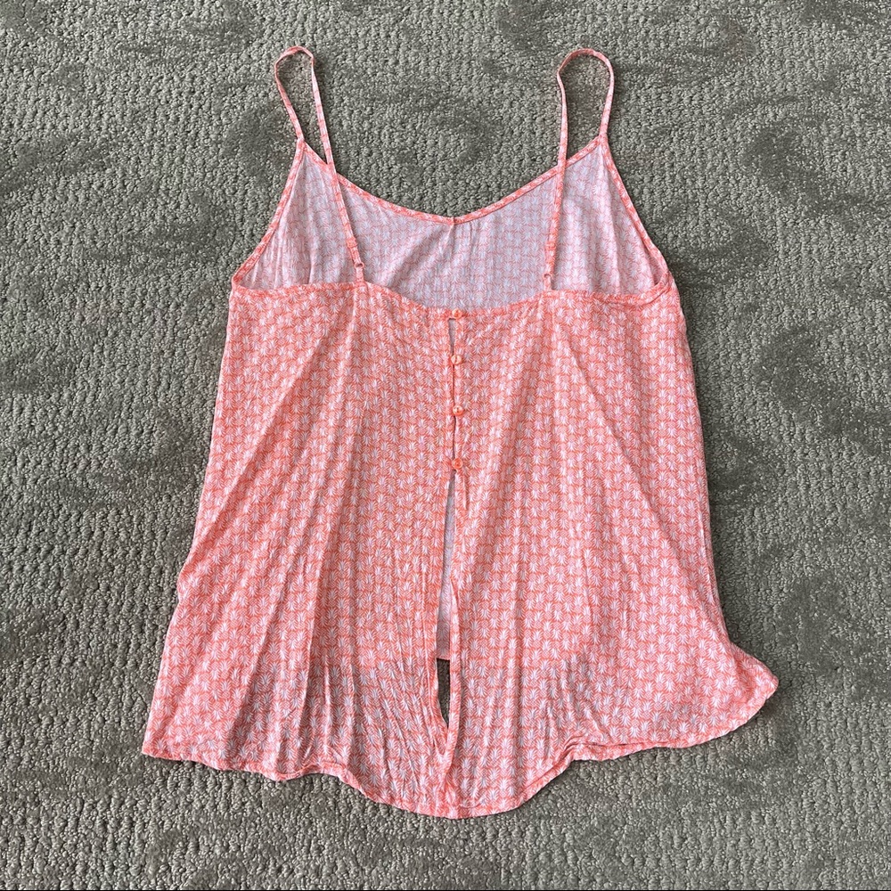 NWOT Women's Old Navy Pineapple Print Tank Top size Small Petite - Picture 2 of 5